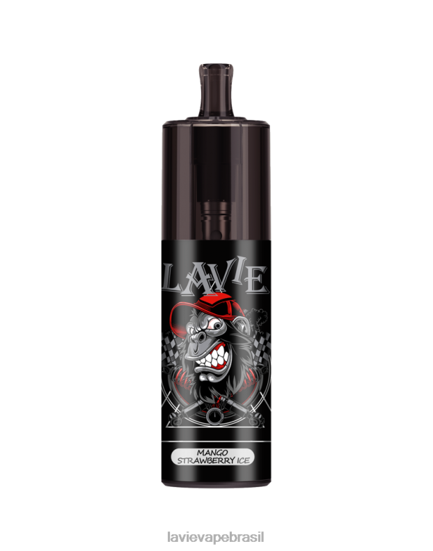 gelo de manga e morango LAVIE COLOUR BAR Controle de fluxo de ar de 10000 baforadas 6X422333 | Lavie Vape Loja